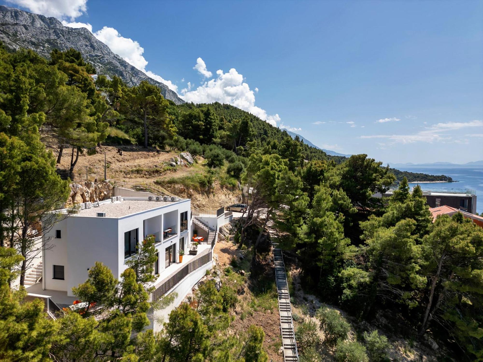 Villa Lito - Only 50M From Sea! - Makarska Exklusiv Brela Esterno foto