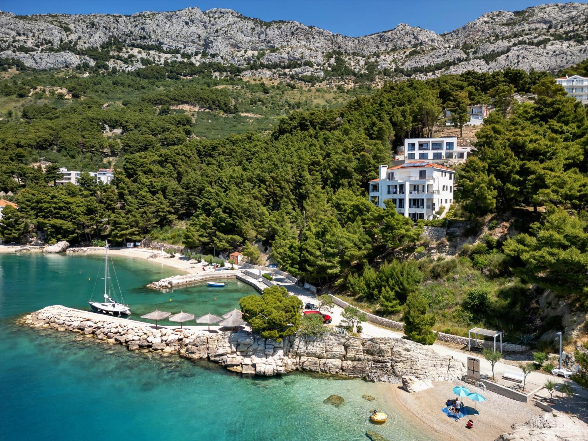Villa Lito - Only 50M From Sea! - Makarska Exklusiv Brela Esterno foto