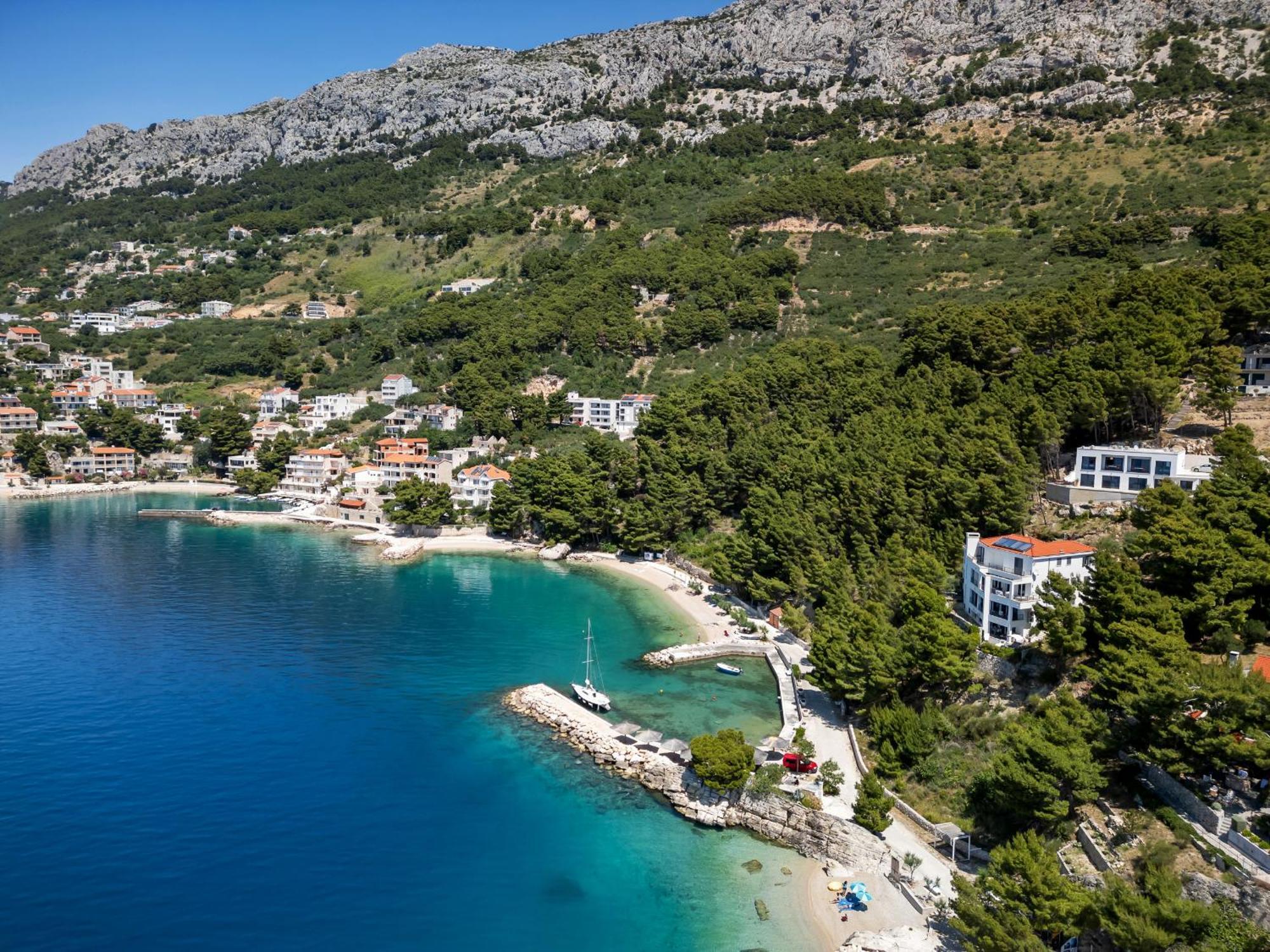 Villa Lito - Only 50M From Sea! - Makarska Exklusiv Brela Esterno foto
